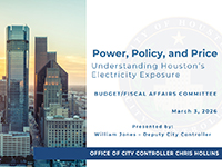 Understanding Houston’s Electricity Exposure