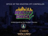 Reality Check - FY2027 Budget Presentation