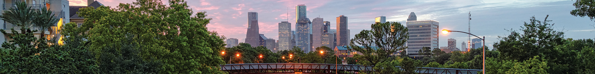 Houston Skyline at Sunrise