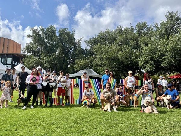 Group Photo in a Park