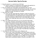 Internet Safety Tips for Parents