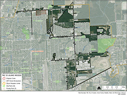 Aerial Boundary Map