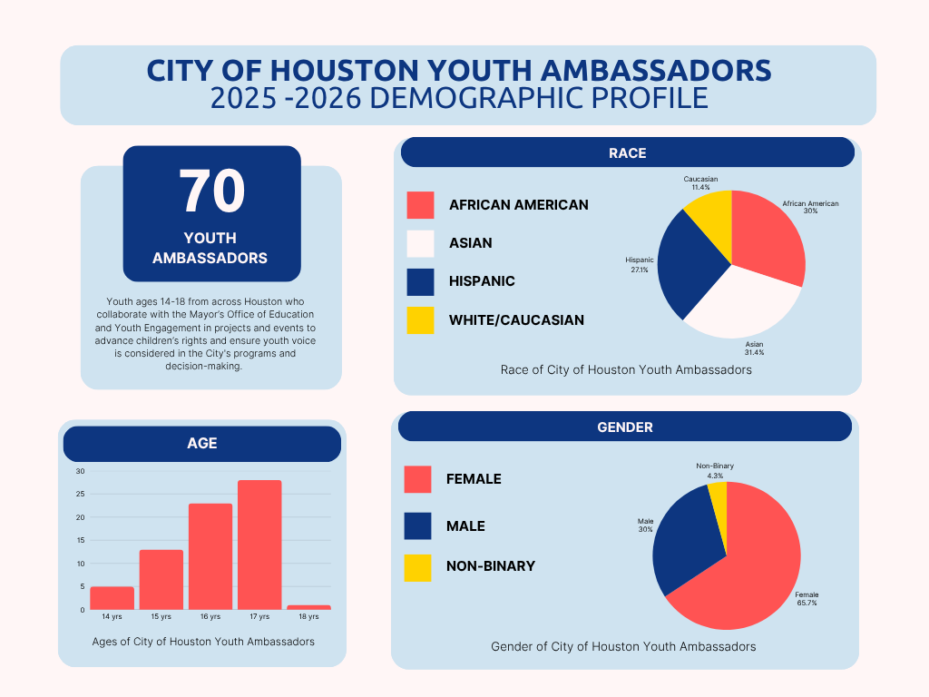 Youth Ambassadors Demographic Profile 1