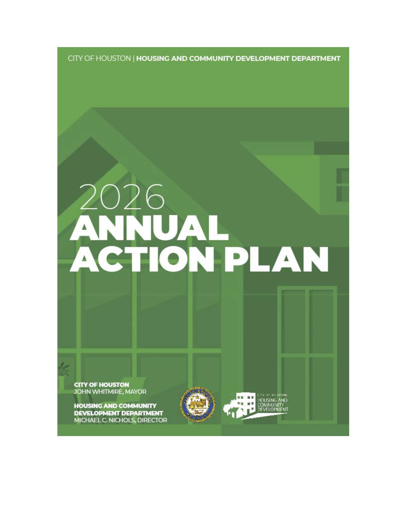 Annual Action Plan for 2026