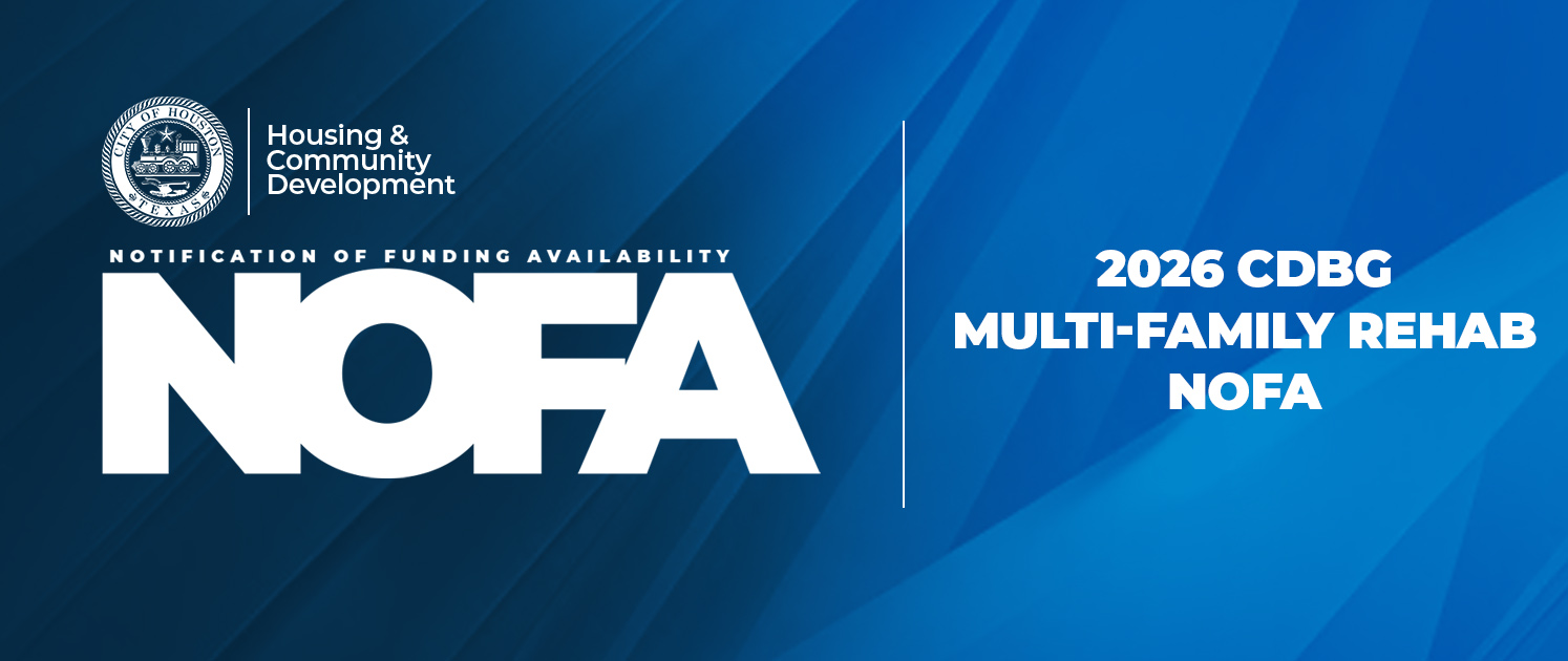 2026 CDBG Multifamily Rehab NOFA