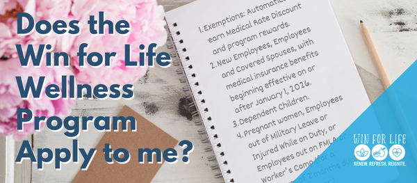 Wellness Exemption Banner image