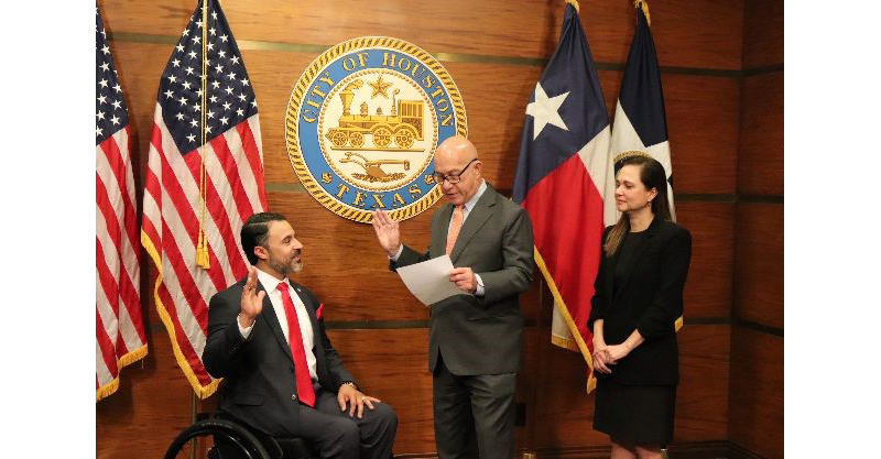 Angel Ponce Sworn In