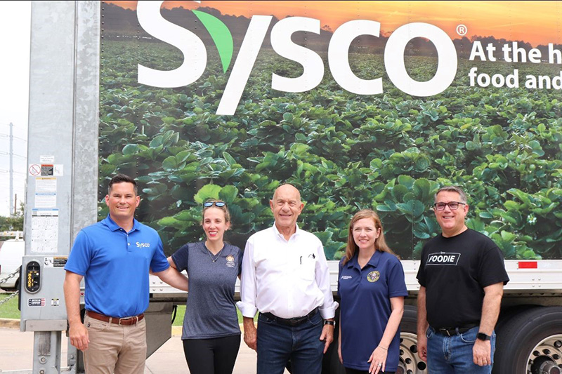 Group Photo with Sysco Partnership