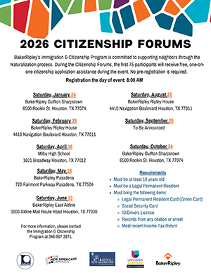 Citizenship Forum for 2026 -English