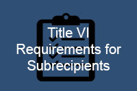 Requirements for Subrecipients