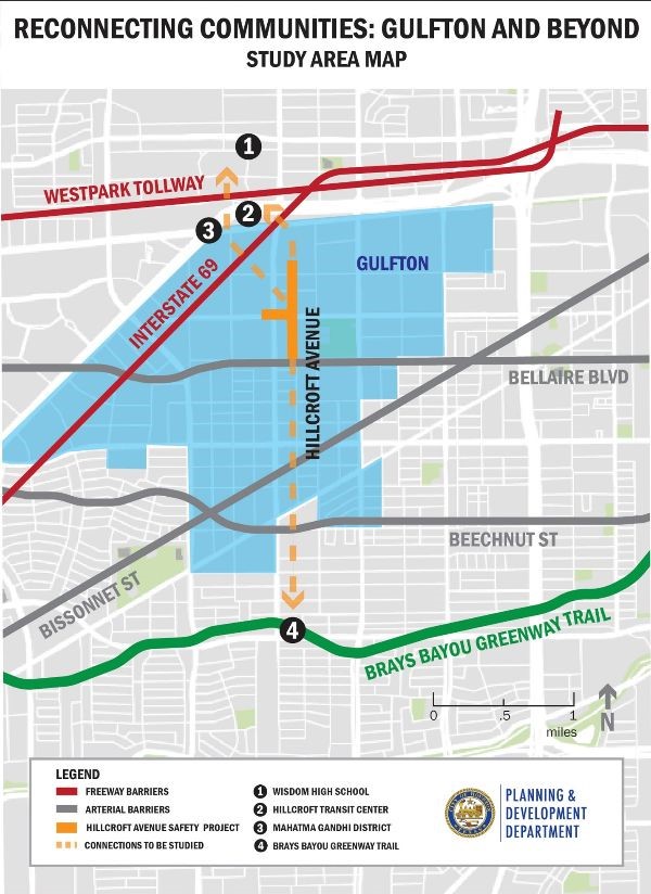 Gulfton Map