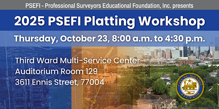 2025 PSEFI Platting Workshop