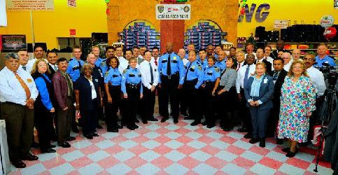 Houston Police Chief Charles A. McClelland, Jr. and other members of the Houston Police Department today (Nov. 29) announced the kickoff of HPD's 25th Annual "Comida" Food Drive